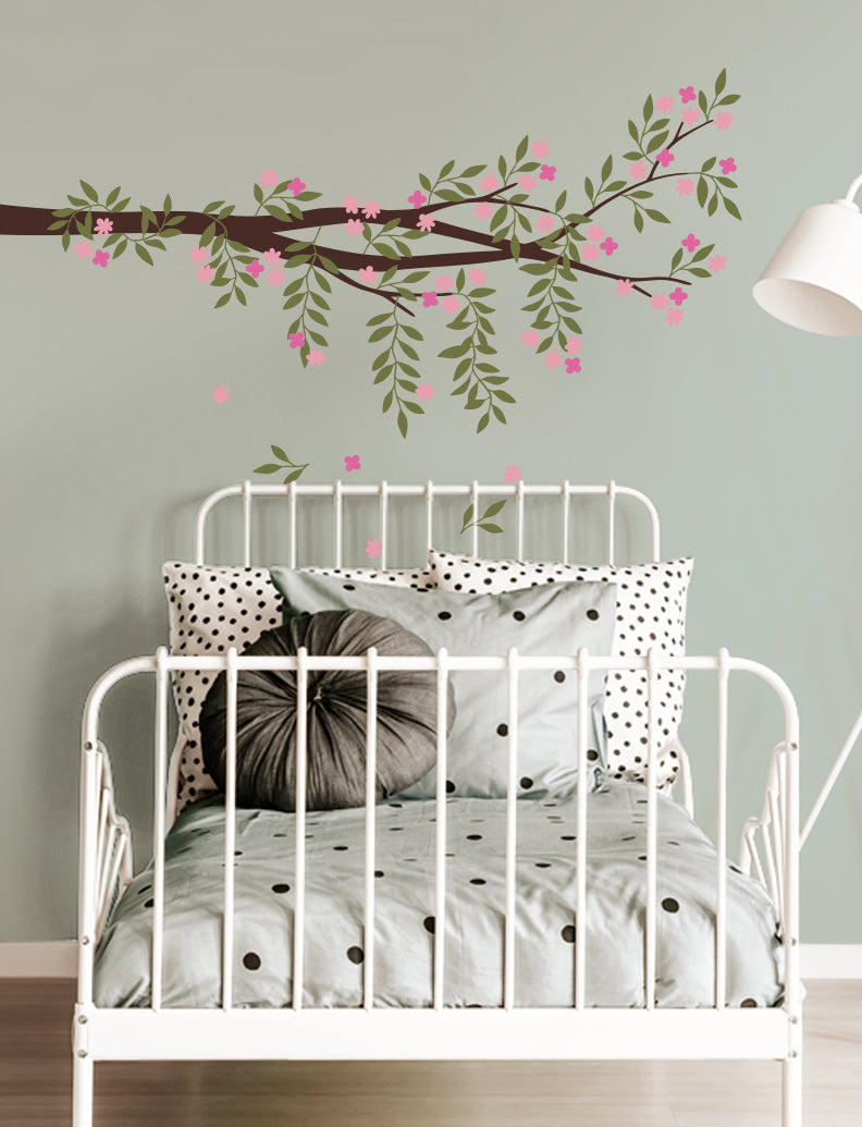 Birds and Branch Wall Decal