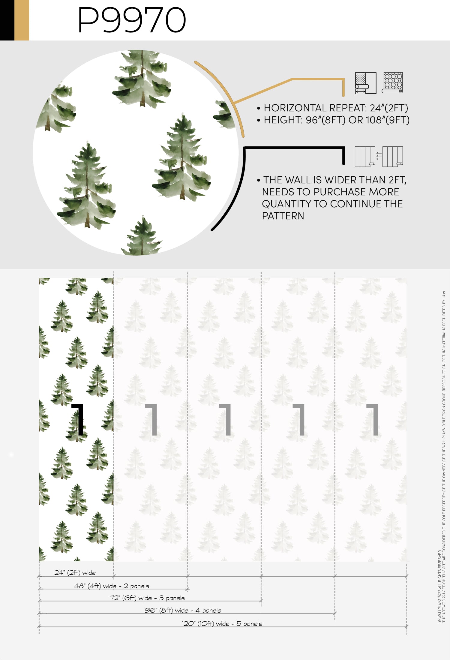 Pine Trees Wallpaper