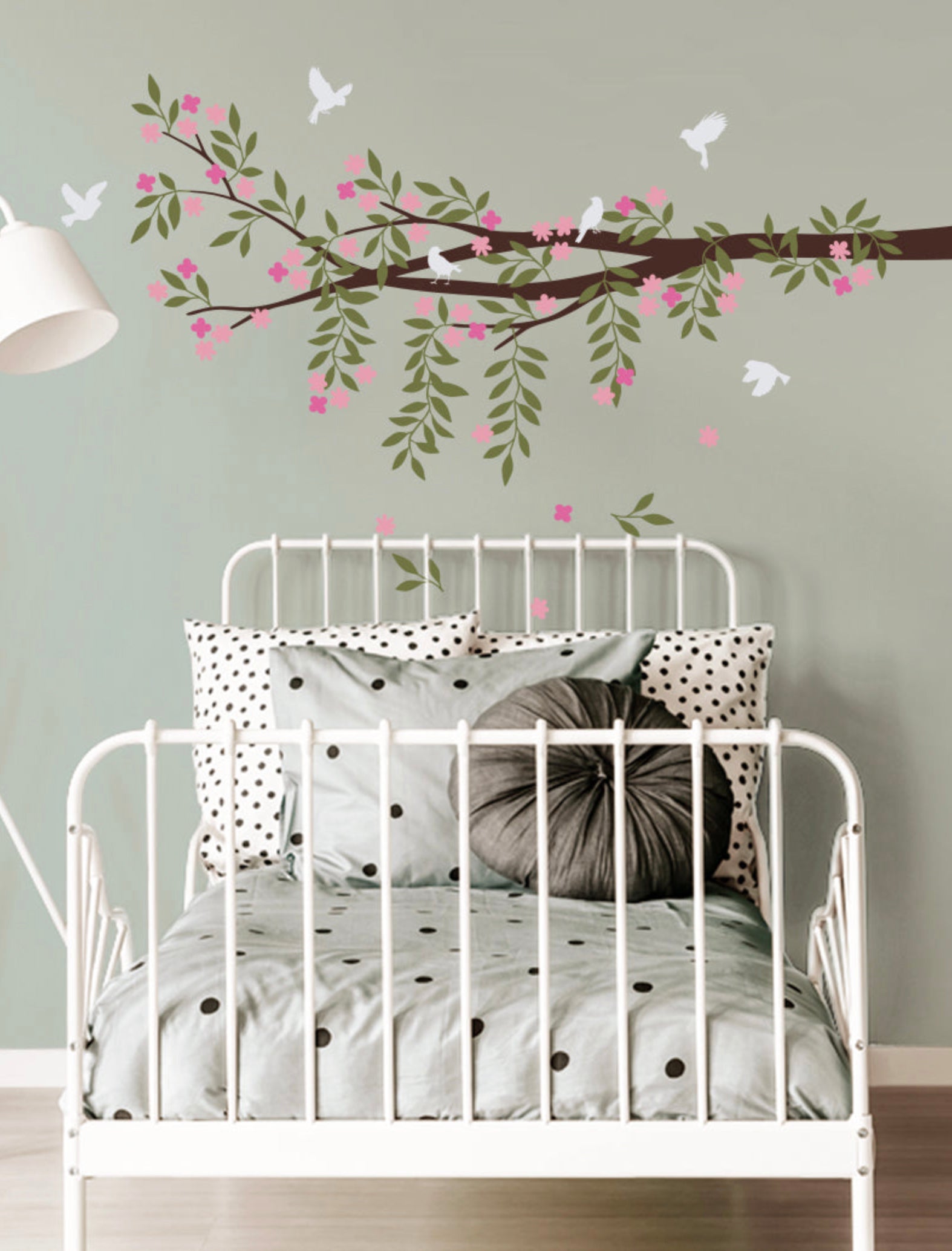 Birds and Branch Wall Decal