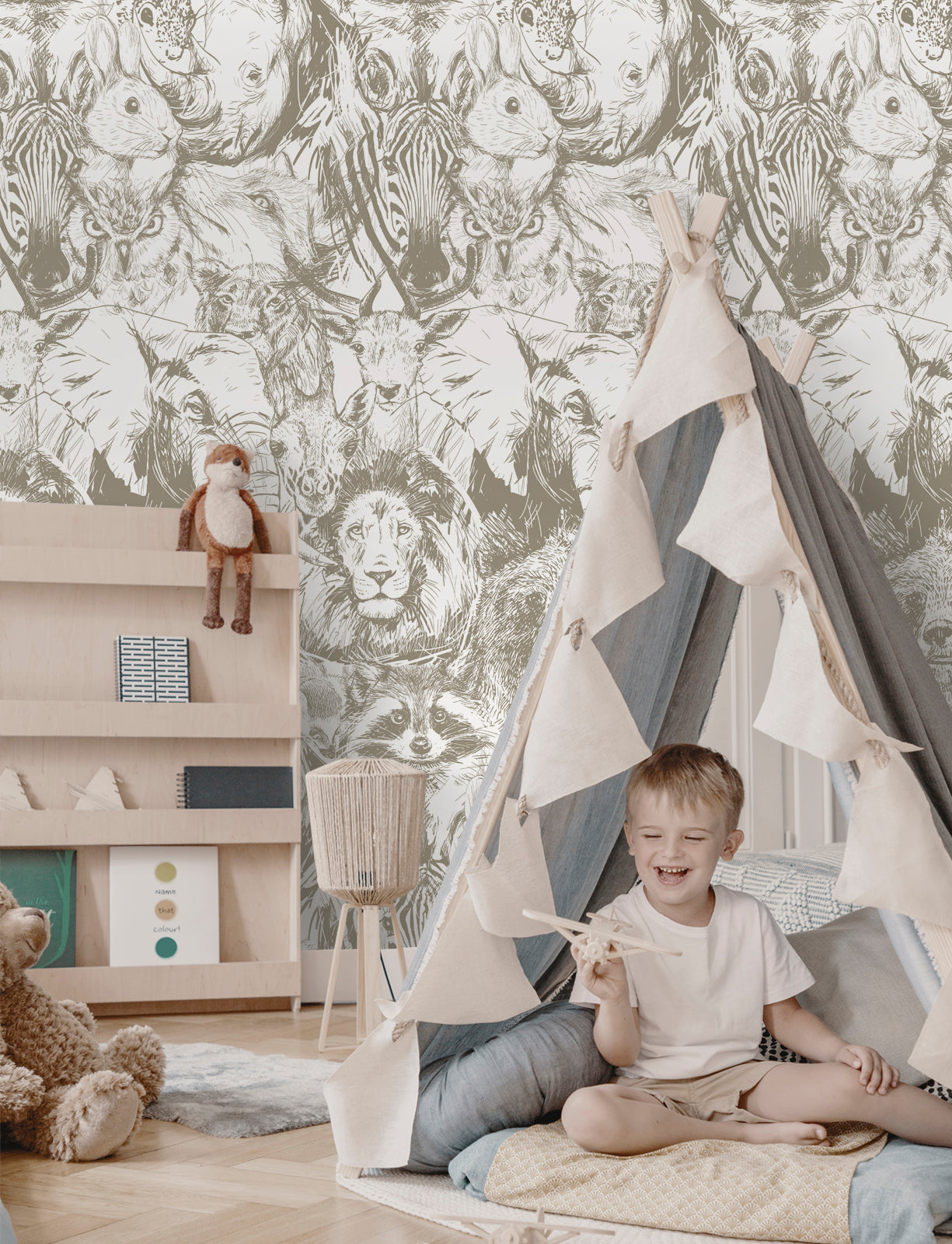 Whimsical Animals Wallpaper