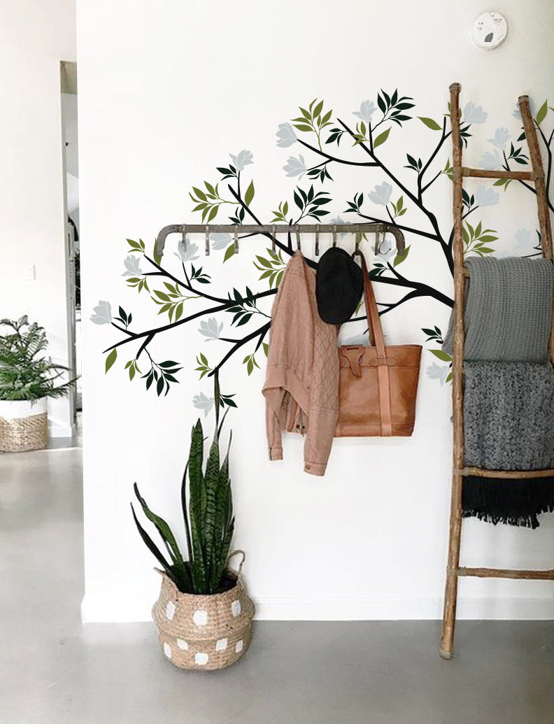 Magnolia Branch Wall Decal