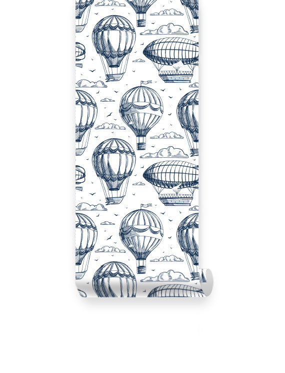 Flying Balloons Wallpaper