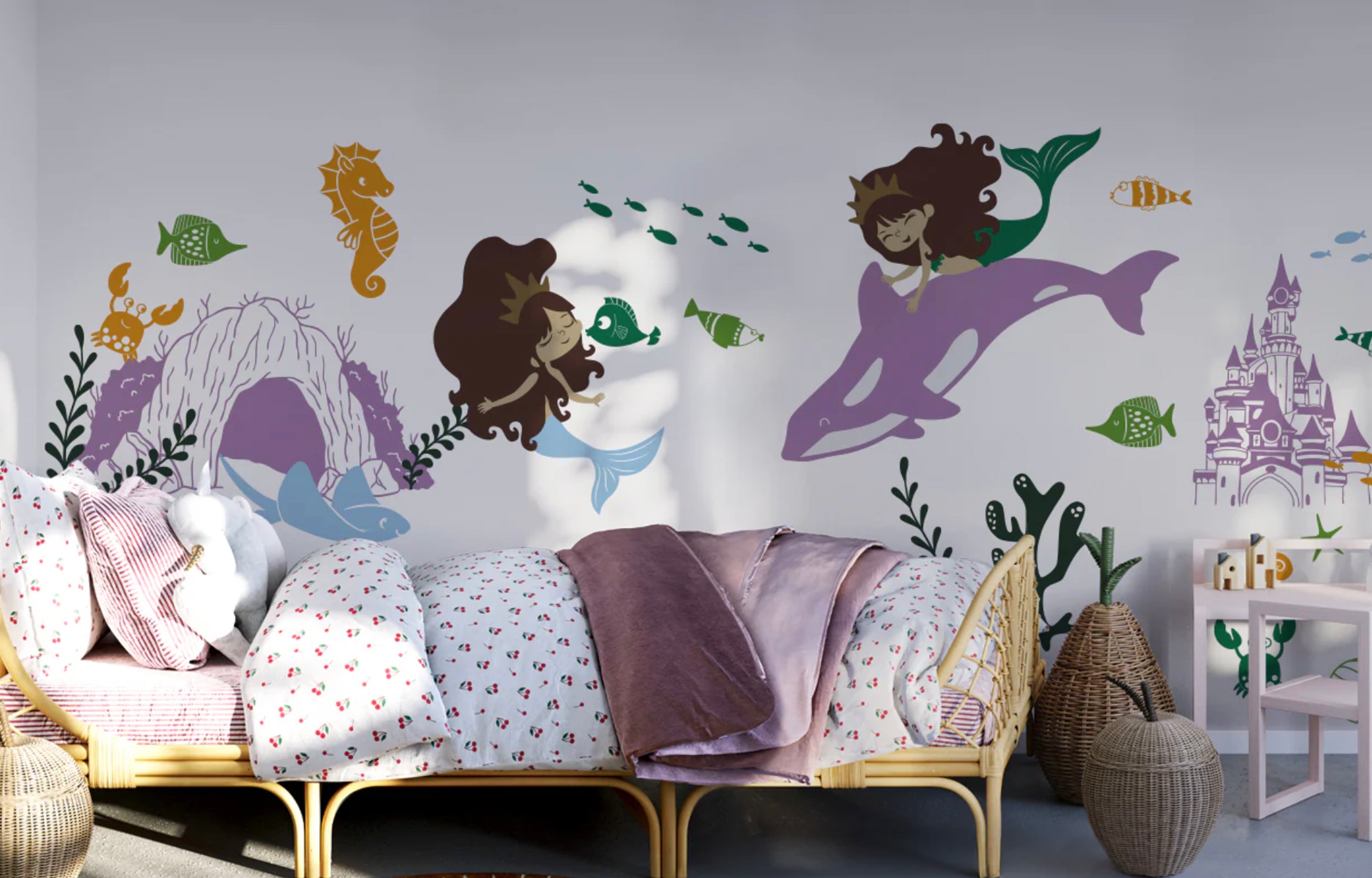 Transform Your Child's Room with Mermaid Decals