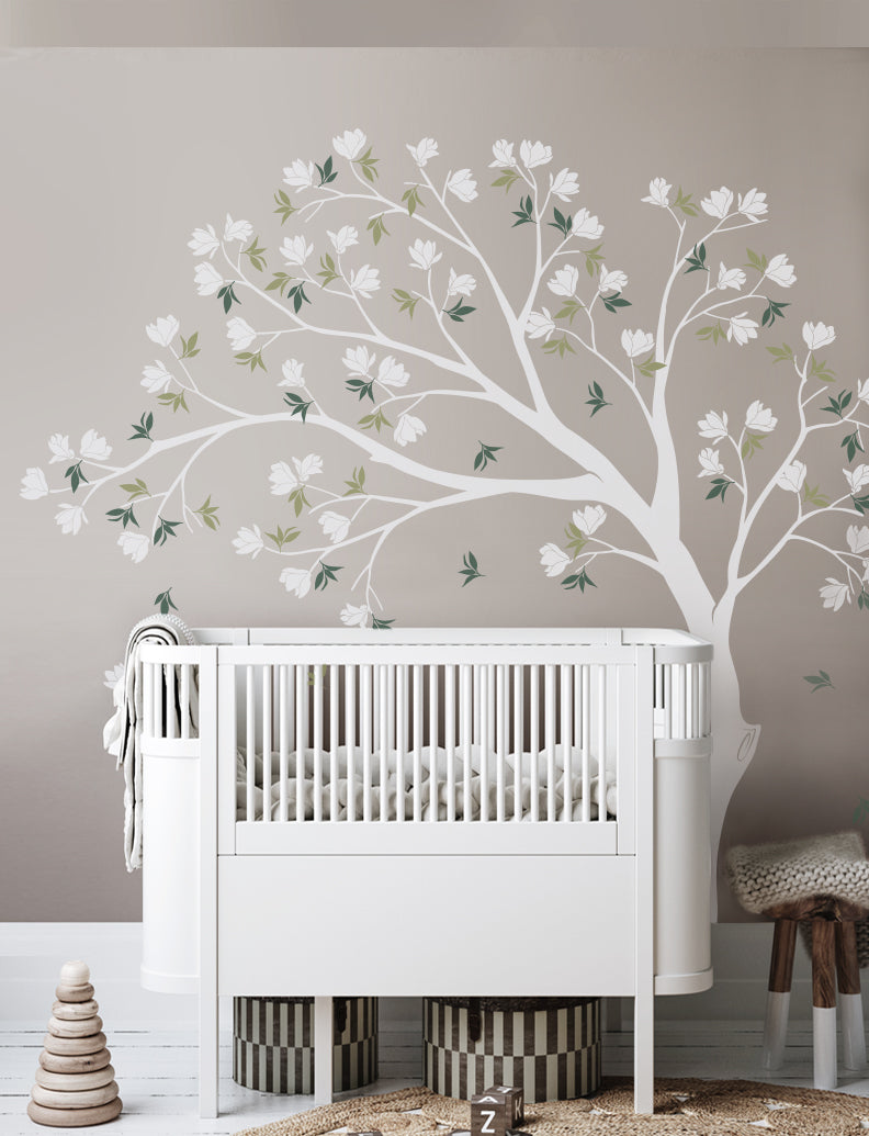 The Flowers Tree Removable Wall Decal