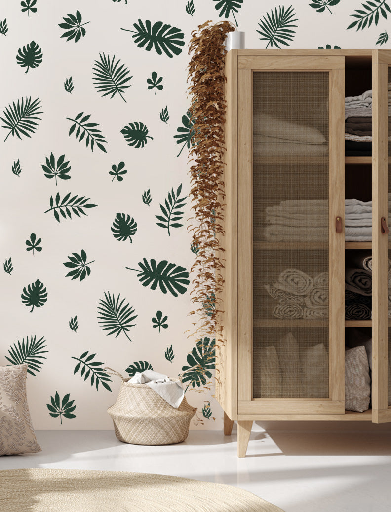 Jungle Leaves Nursery And Kids Room Wall Decals