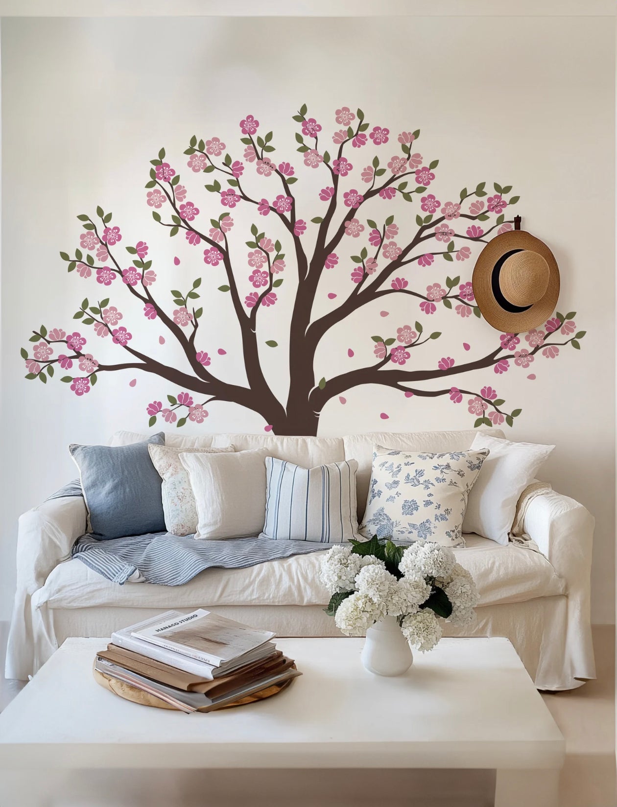 Cherry Blossom Tree Wall Decal