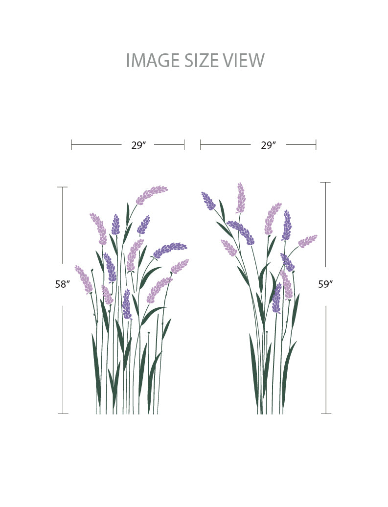 Lavenders Wall Decal