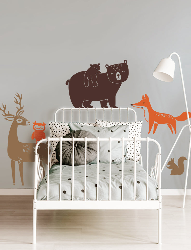 Forest Friends Wall Decal