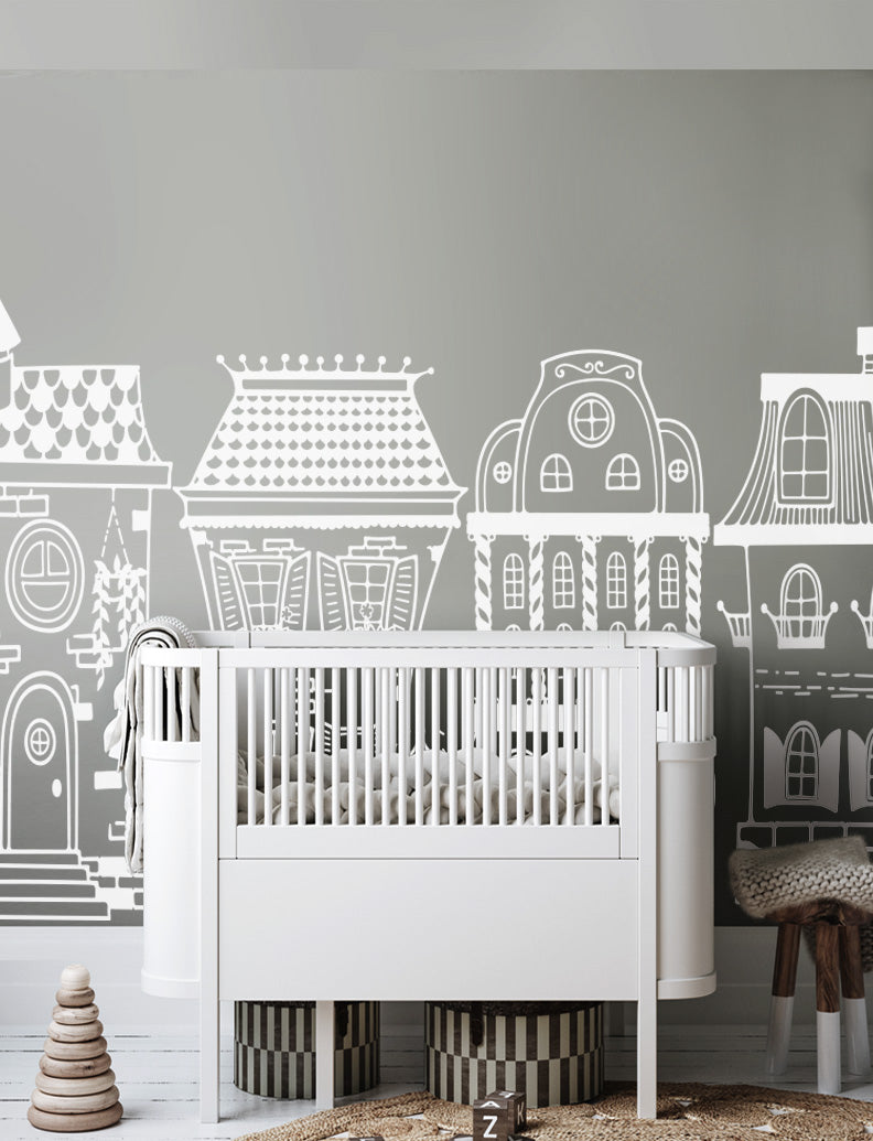 Houses Wall Decal