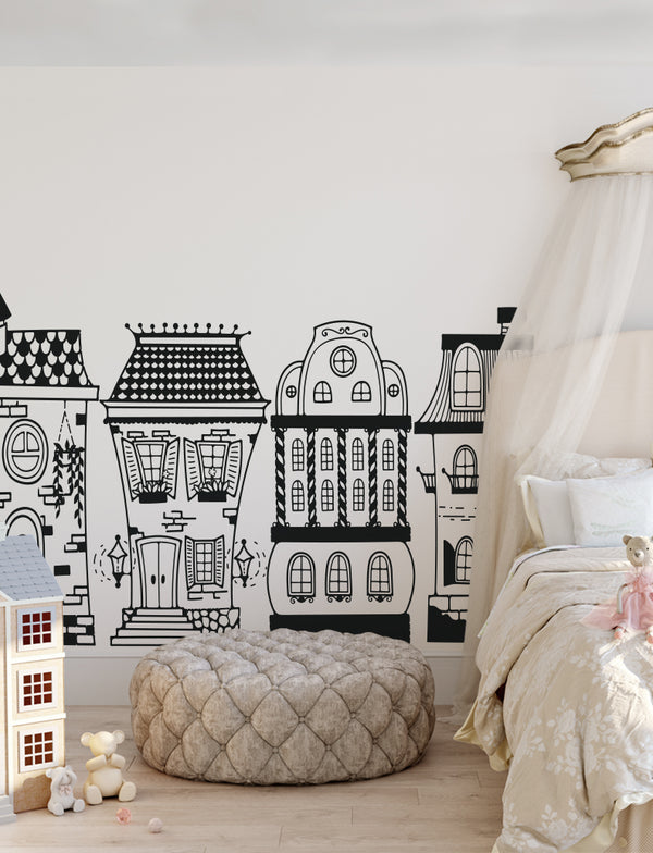 Houses Wall Decal