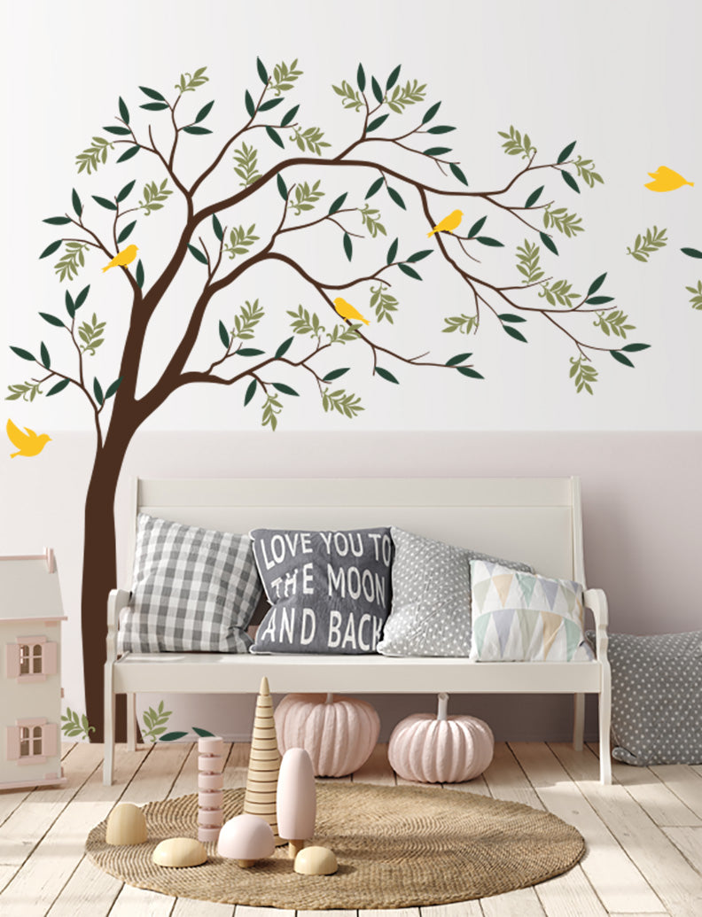 Spring Tree kids Wall Decals