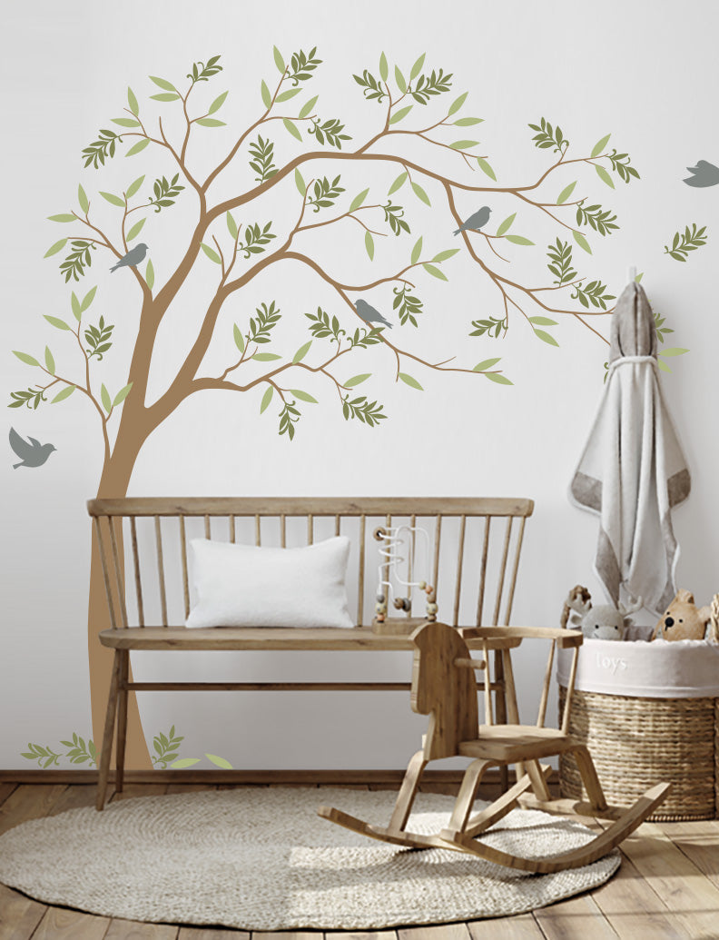 Spring Tree kids Wall Decals