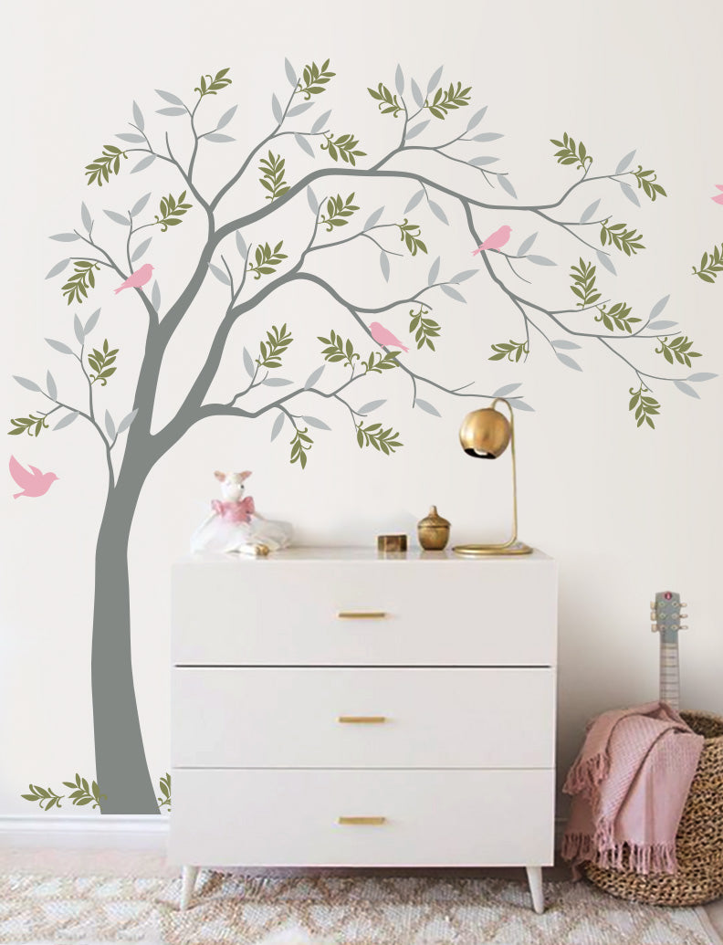 Spring Tree kids Wall Decals