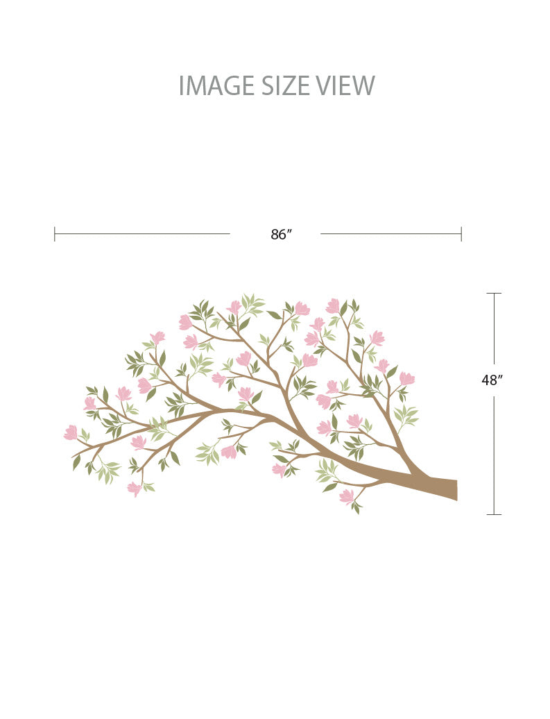 Magnolia Branch - Size - Kids Wall Decals