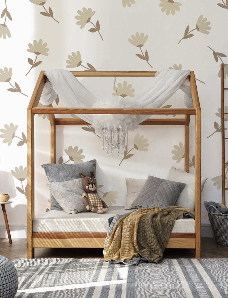 Cute Flowers Wall Decal