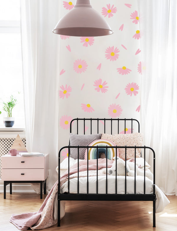 Small Daisy Flowers Wall Decal