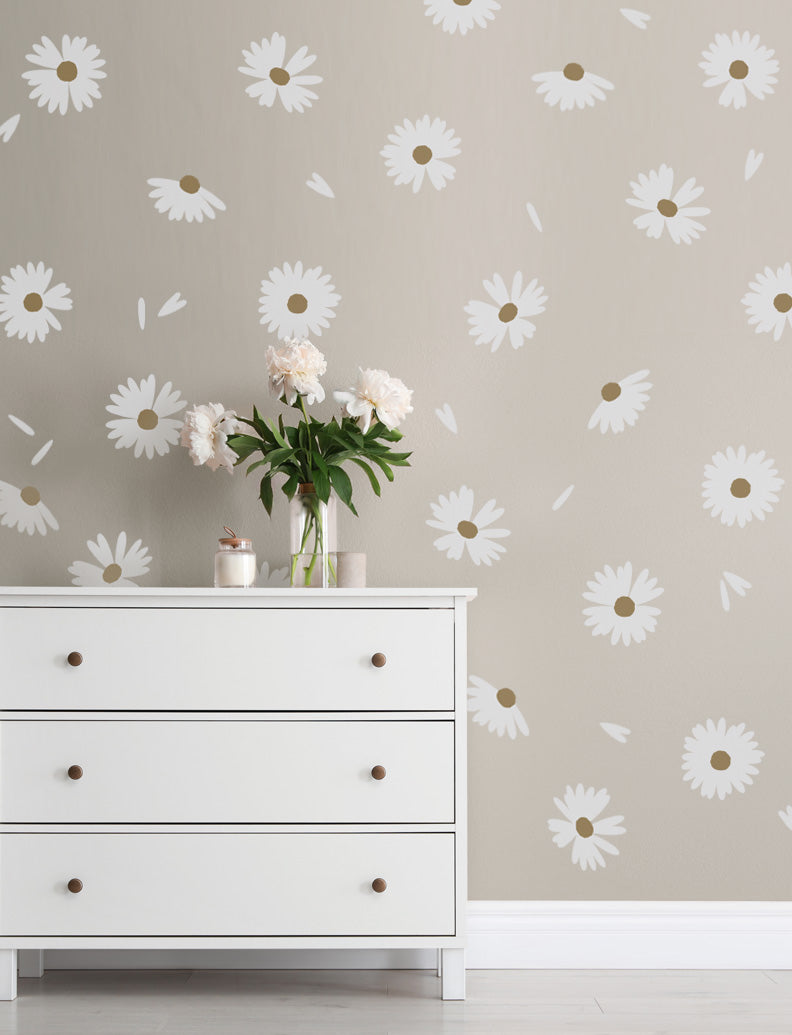 Small Daisy Flowers Wall Decal