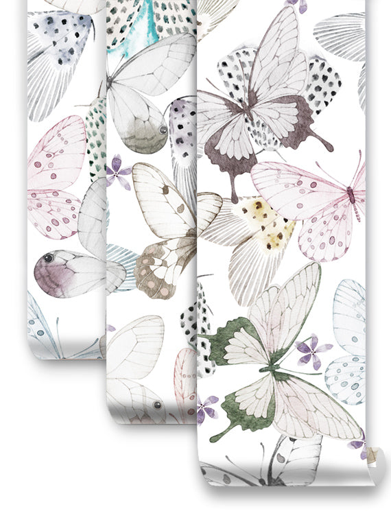 Butterflies Watercolor Wallpaper